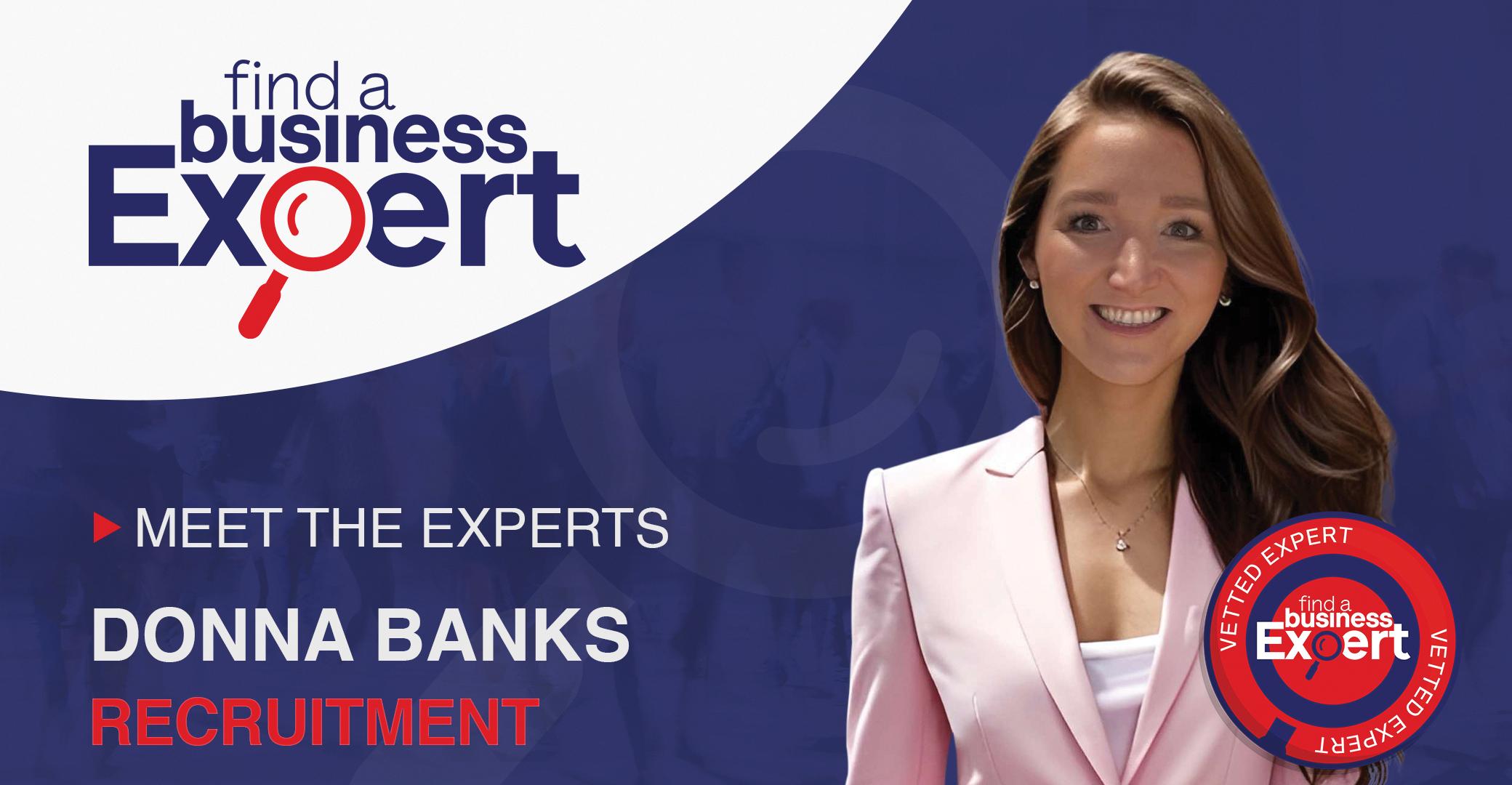 Donna Banks - Recruitment Expert